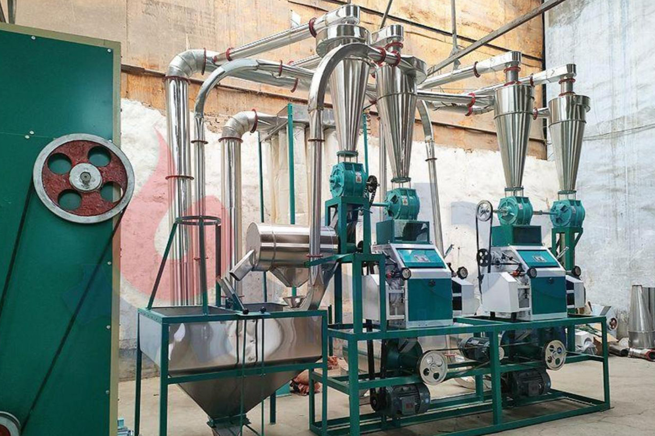 Small Scale Flour Grinding Mill setup in Surrey (Under Construction)